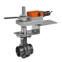 Belimo F665VIC+GMX120-SR-X1 Butterfly Valve,2.5",2 Way,260Cv,w/Non-Spring Return, 120V, Modulating  | Blackhawk Supply