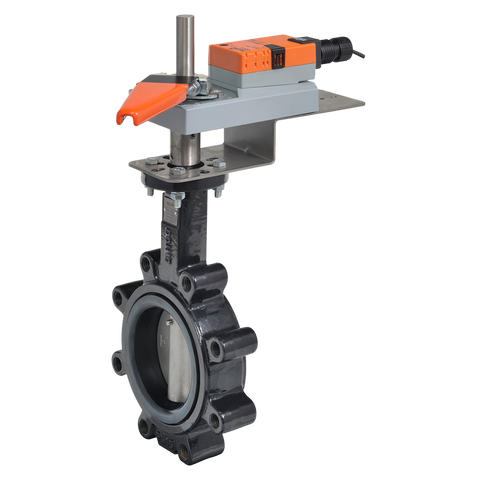 Belimo F680HD+GKX24-MFT-X1 Butterfly Valve | 3" | 2 Way | 302 Cv | w/ Electronic Fail-Safe | 24V | MFT  | Blackhawk Supply
