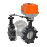 Belimo F7125HD+PKRXUP-MFT-T Butterfly Valve | 5" | 3 Way | 1022 Cv | w/ Electronic Fail-Safe | 24 -240V | MFT | SW | NEMA 4XH  | Blackhawk Supply