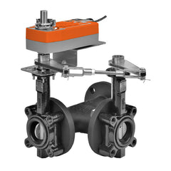 Belimo F750HD+AFBUP-X1 Butterfly Valve | 2" | 3 Way | 115Cv | w/ Spring Return | 24 -240V | On/Off  | Blackhawk Supply