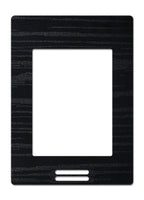 FAS-07 | Fascia dark black wood grain finish | Schneider Electric