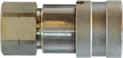 Midland Metal Mfg. FF12F 1/2 FNPT FLUSH FACE COUPLER, Pneumatics, Hydraulic Quick Disconnects, Female Pipe Coupler Flush Face  | Blackhawk Supply