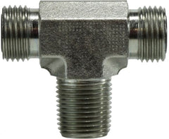 Midland Metal Mfg. FS260166 11/16-16X3/8 MORFSXMORFSXMNPT BRANCH TEE  | Blackhawk Supply