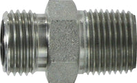 FSO24041616 | 1-7/16-12X1 (M ORFS X M NPT ST CONN), Hydraulic, O-Ring Face Seal Adapters, Male Connector | Midland Metal Mfg.