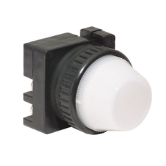 C3 Controls RTLU24LW-PLLWE RTLU24LW-PLLWE - 30MM REMOTE TEST LIGHT 24V LED WHITE  | Blackhawk Supply