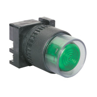 FVPTT24LW-GIPBCRD | FVPTT24LW-GIPBCRD - 30MM PUSH TO TEST 24V LED WHITE WITH GUARDED RED CAP | C3 Controls