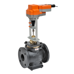 Belimo G6125C+AVKB120-3 Globe Valve | 5" | 2 Way | 263 Cv | w/ Electronic FS | 120V | Floating Point  | Blackhawk Supply