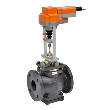 Belimo G680C-250+AVKB120-3 Globe Valve | 3" | 2 Way | 90 Cv | w/ Electronic FS | 120V | Floating Point  | Blackhawk Supply