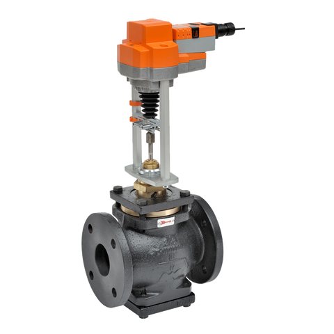 Belimo G680C+EVB24-SR Globe Valve | 3" | 2 Way | 90 Cv | w/ Non-Spg | 24V | 2-10V  | Blackhawk Supply