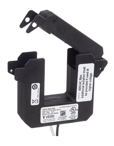 Schneider Electric METSECTSP5A2020U CT | Split Core | Instrument Grade | 1.2in x 1.3in ID |  200A to 5A  | Blackhawk Supply