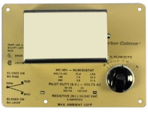 Schneider Electric HC-201 Electric Humidistats, Duct Humidistat, 15-95% RH  | Blackhawk Supply