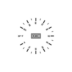 KMC HDO-2333 Accessory: RC Dial, 0-100 F, Pack of 10  | Blackhawk Supply