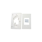 KMC HMO-5031 Accessory: Wallplate, 2"x3" Tstat, White  | Blackhawk Supply