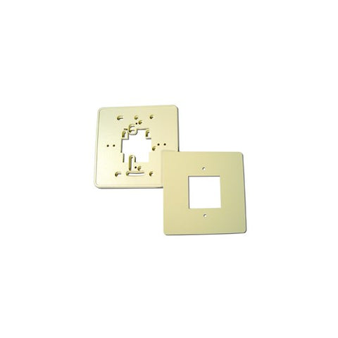 KMC HMO-5042 Accessory: Wallplate, Universal Tstat, Almond  | Blackhawk Supply