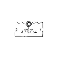 HPO-0047-10 | Accessory: CTC-1600 Scale Plate, Horiz F | KMC