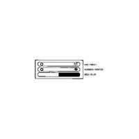 HPO-1320 | Accessory: Tstat Label Strip, Pack of 5 | KMC