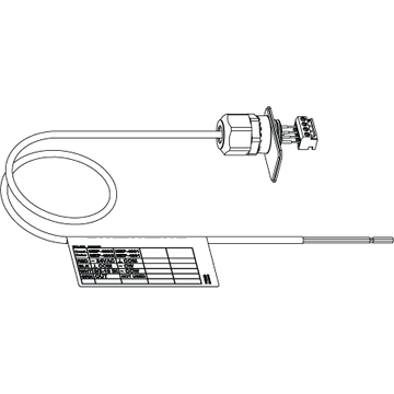 KMC HPO-4001 Accessory: MEP-4x01 / 4x02 Plenum Cable Kit, 3ft.  | Blackhawk Supply