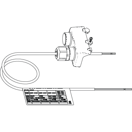 KMC HPO-4051 Accessory: MEP-4x51 / 4x52 / 4x54 / 4x01 Plenum Cable Kit, 3ft.  | Blackhawk Supply