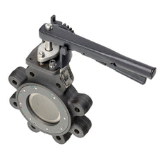 Belimo F6150-150SHP+HND07 Butterfly Valve | 6" | 2 Way | 1103Cv | w/ Manual Handle  | Blackhawk Supply