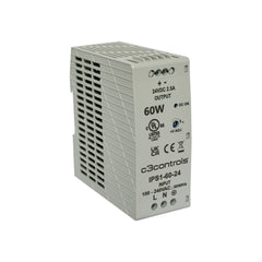 C3 Controls IPS1-60-12 IPS1-60-12, Series IPS, 60W, 12V/5A DIN rail mounted Power Supply, UL Listed  | Blackhawk Supply