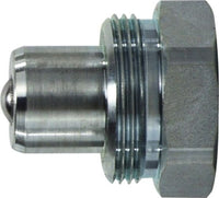 KZEB14PF | 1/4 HYD JACK THREAD LOCK PLUG, Pneumatics, Hydraulic Quick Disconnects, THREAD LOCK HYD JACK PLUG | Midland Metal Mfg.