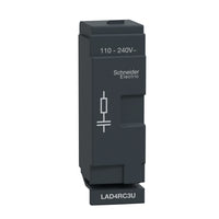 LAD4RC3U | TeSys D D40A to D65A Suppressor Module, RC Circuit, 110-240 V AC <=400 Hz Pack of 10 | Square D by Schneider Electric