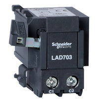 LAD703B | TeSys D Electrical Remote Stop, 24V AC 50/60 Hz, 24V DC | Square D by Schneider Electric