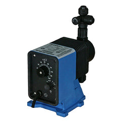 Pulsafeeder LBS2S2-WTCJ-CZXXX PULSAtron Series A Plus Metering Pump, 12 GPD @ 250 PSI, 230 VAC, (Dual Manual Control)  | Blackhawk Supply