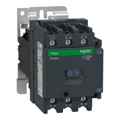 Square D LC1D50BD TeSys D Contactor, 3-Poles (3 NO), 50A, 24V DC Coil, Non-Reversing  | Blackhawk Supply