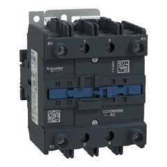 Square D LC1D80008E7 TeSys D Contactor, 4-Poles (2 NO + 2 NC), 125A, 48V AC Coil, Non-Reversing  | Blackhawk Supply