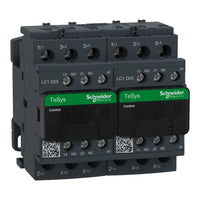 LC2D25G7 | TeSys D Contactor, 3-Poles (3 NO), 25A, 120V AC Coil, Reversing | Square D by Schneider Electric