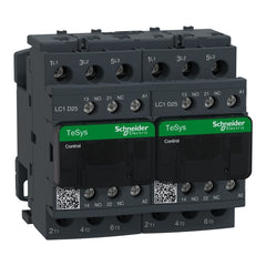 Square D LC2D25G7 TeSys D Contactor, 3-Poles (3 NO), 25A, 120V AC Coil, Reversing  | Blackhawk Supply