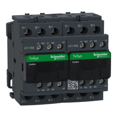 Square D LC2D32G7 TeSys D Contactor, 3-Poles (3 NO), 32A, 120V AC Coil, Reversing  | Blackhawk Supply