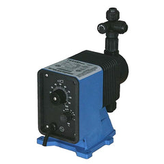 Pulsafeeder LE03SA-KTC1-500 PULSAtron Series E Metering Pump, 12 GPD @ 100 PSI, 115 VAC, (Dual Manual Control)  | Blackhawk Supply