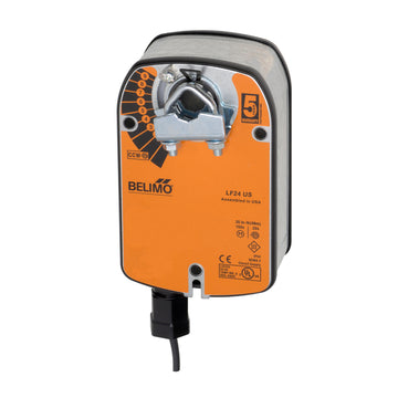 Belimo LF24 US Damper Actuator | 35 in-lb | Spg Rtn | 24V | On/Off  | Blackhawk Supply