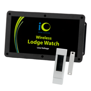iO HVAC Controls LW-1-LV Wireless Lodge Watch for 1-Door Line Voltage for Mini Splits  | Blackhawk Supply