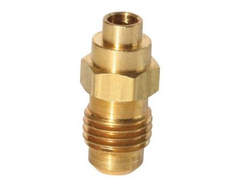 Lennox 95M47 Lennox 100520-01, Brass Pressure Tap Fitting, 1/4" SAE Flare  | Blackhawk Supply