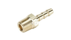 Lennox 40L64 Lennox 40L6401PR, Brass Hose Barb with Nut, 3/8" ID Hose x 1/8 NPT  | Blackhawk Supply