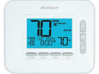 24Z17 | Braeburn 4235, Premier Series Universal Programmable Thermostat, Conventional Heat Pump, 3 Heat/2 Cool Heat Pump; 2 Heat/2 Cool | Lennox