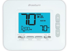 Lennox 24Z14 Braeburn 2030, Universal Programmable Thermostat, 1 Heat/1Cool  | Blackhawk Supply