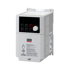 LS Electric LSLV0008M100-SEONNA Variable Frequency Drive, 1 HP (4.2A), SINGLE Phase, 115V, IP20 Housing, with LCD, Model M100 [66440003]  | Blackhawk Supply