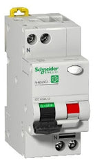 Square D M9D11610 Multi 9 Residual Current Breaker with Overcurrent Protection (RCBO), 10A, 1-Pole, 6kA, 240 VAC  | Blackhawk Supply
