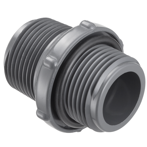 Spears MA8306-010 1 PVC MANIFOLD NIPPLE MPTXMPT W/O-RING  | Blackhawk Supply