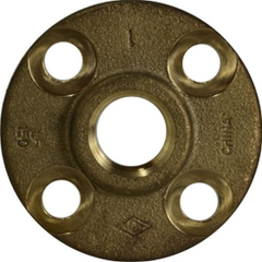 Midland Metal Mfg. 44792LFUSA 1 150# LEAD FREE BR THRD COMP FLANGE (MADE IN USA)  | Blackhawk Supply