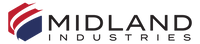 E-DD-4040-A | 4 x4 PART D ALUM SPOOL COUPLER MID-LP | Midland Metal Mfg.