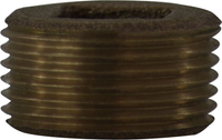 44638LFUSA | 2 LF DOMESTIC BRASS COUNTERSUNK PLUG (MADE IN USA) | Midland Metal Mfg.