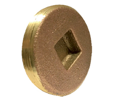 Midland Metal Mfg. 970311USA 4 BRASS CS CLEANOUT PLUG (MADE IN USA)  | Blackhawk Supply