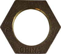 44701LFUSA | 1/4 125# LEAD FREE BR HEX LOCKNUT NPSL (MADE IN USA) | Midland Metal Mfg.