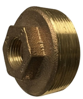 44516LFUSA | 1-1/4 X 1/2 LF DOMESTIC BRASS BUSHING (MADE IN USA) | Midland Metal Mfg.