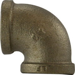 Midland Metal Mfg. 44110LFUSA 3 LF DOMESTIC BRASS 90 ELBOW (MADE IN USA)  | Blackhawk Supply